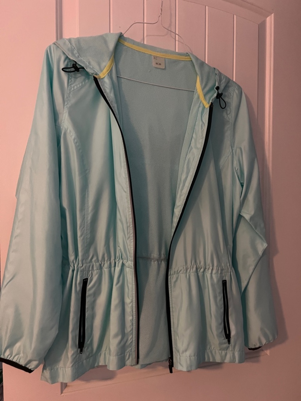 Xersion Light Mint Blue Hooded Utility Jacket